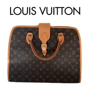 Louis Vuitton Monogram Rivoli Briefcase Laptop Handbag